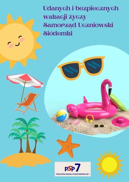 Bezpiecznych wakacji życzy SU